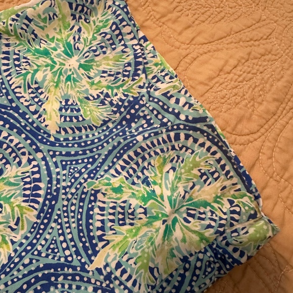 Lilly Pulitzer Bal Harbour Palazzo Pants Bennet Blue Tropic  Size Small - Picture 7 of 8